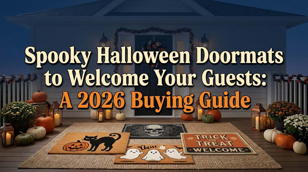 Spooky Halloween Doormats to Welcome Your Guests A 2026 Buying Guide