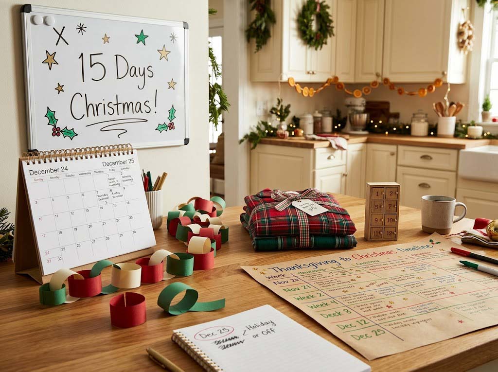 Christmas countdown calendar, Advent activities, and holiday deadline guide Christmas countdown calendar, Advent activities, and holiday deadline guide