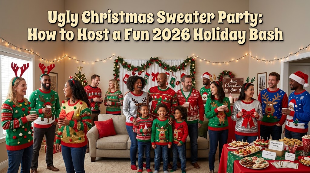 Ugly Christmas Sweater Party How to Host a Fun 2026 Holiday Bash