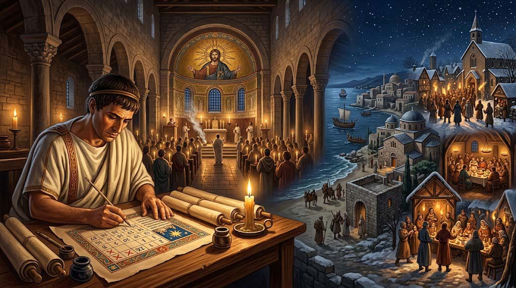 earliest Roman record of Christmas on December 25 and its spread through Europe earliest Roman record of Christmas on December 25 and its spread through Europe