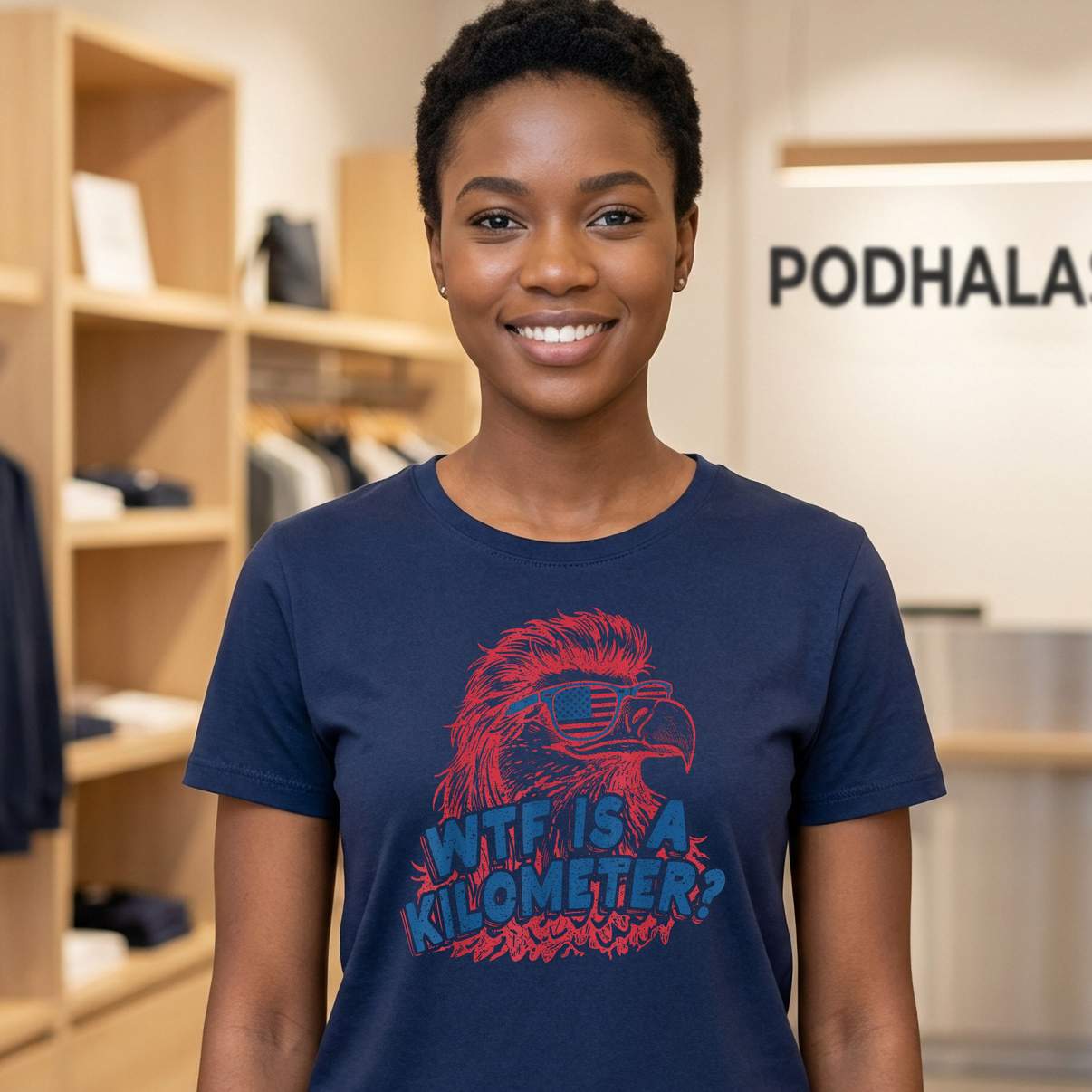 WTF Is A Kilometer Patriotic Eagle Tee Humor Funny Fourth Of July WTF Is A Kilometer Patriotic Eagle Tee Humor Funny Fourth Of July