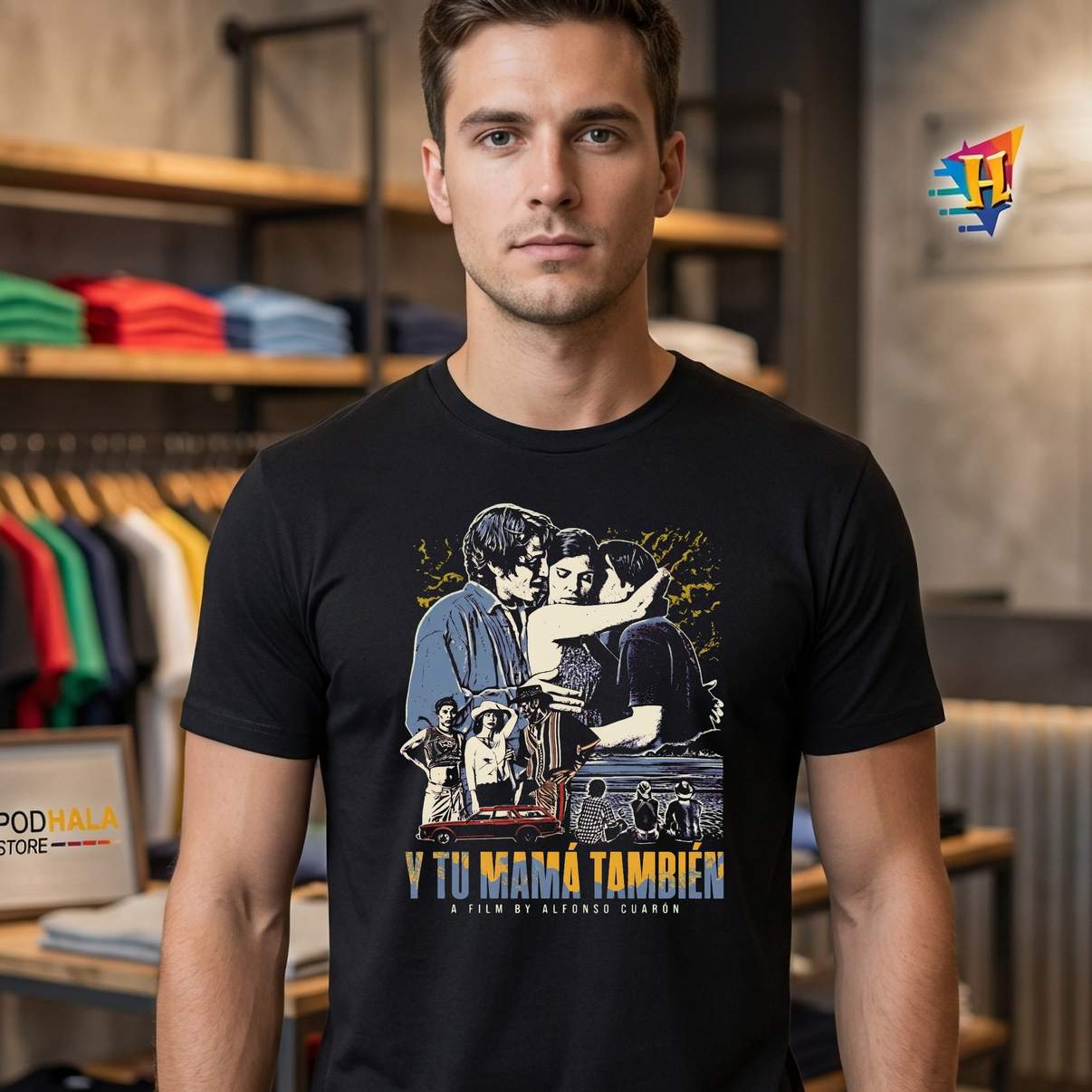 Y Tu Mama Tambien Film Shirt By Alfonso Cuaron Movie Fan Graphic Design Men