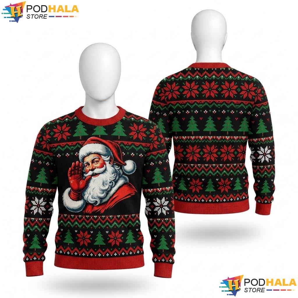 You Aint Gettin Shit Christmas Sweater Funny Vintage Holiday Top