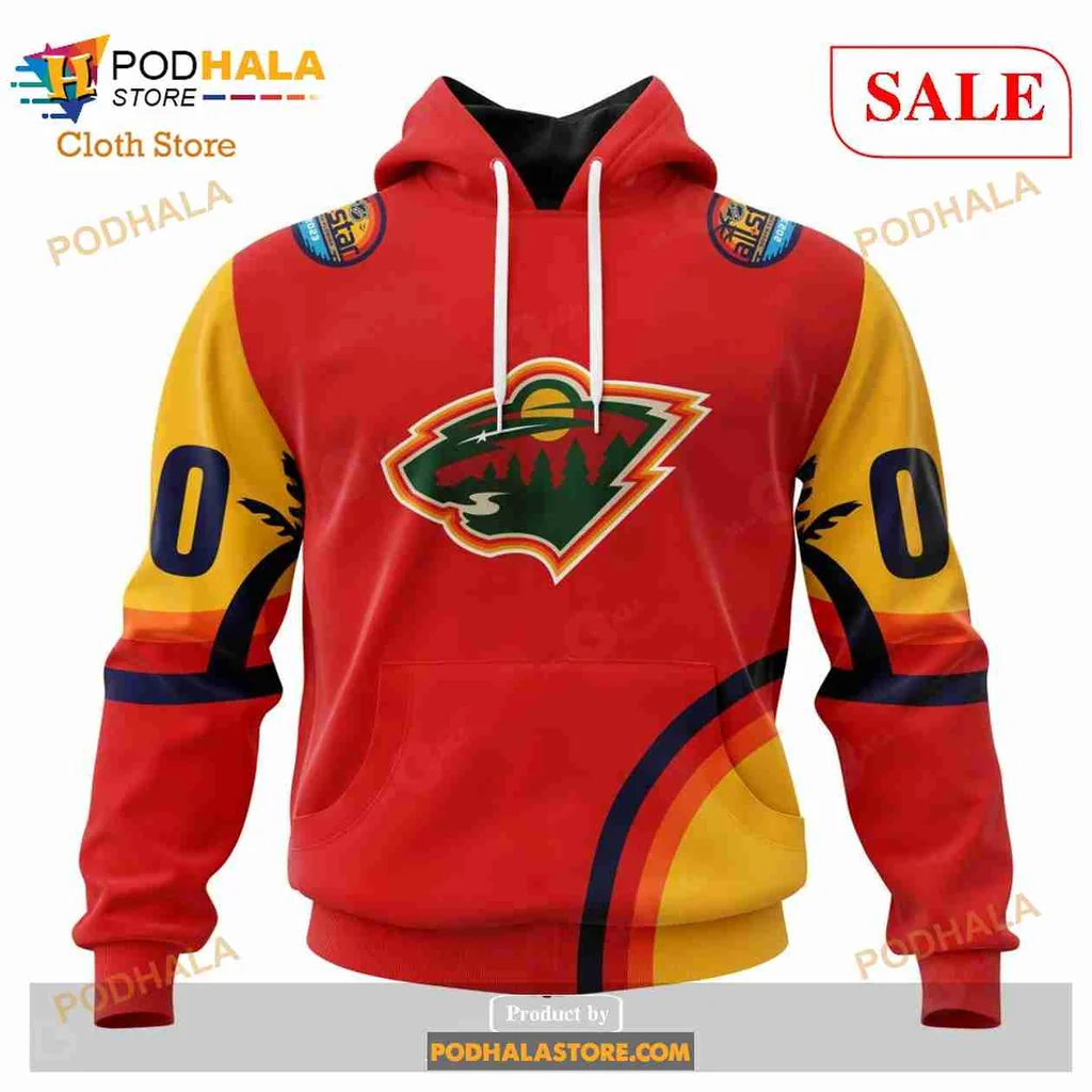 Youthful Minnesota Wild 3d Hoodie Featuring Bold Logo And Dynamic Design