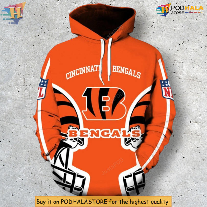 Zip Hoodie Edition Cincinnati Bengals Unisex Hoodie NFL Team Design Zip Hoodie Edition Cincinnati Bengals Unisex Hoodie NFL Team Design
